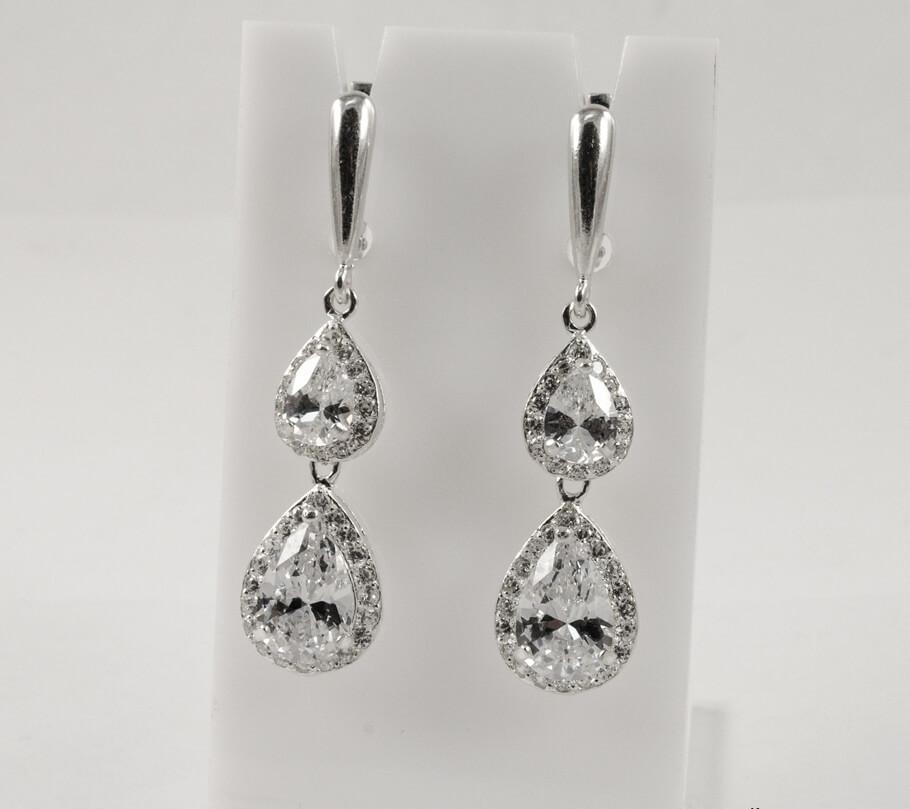 

Длинные серьги Maxi Silver 7954