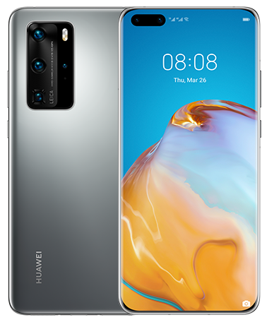 

Мобильный телефон Huawei P40 Pro 8/256GB Silver Frost Slim Box