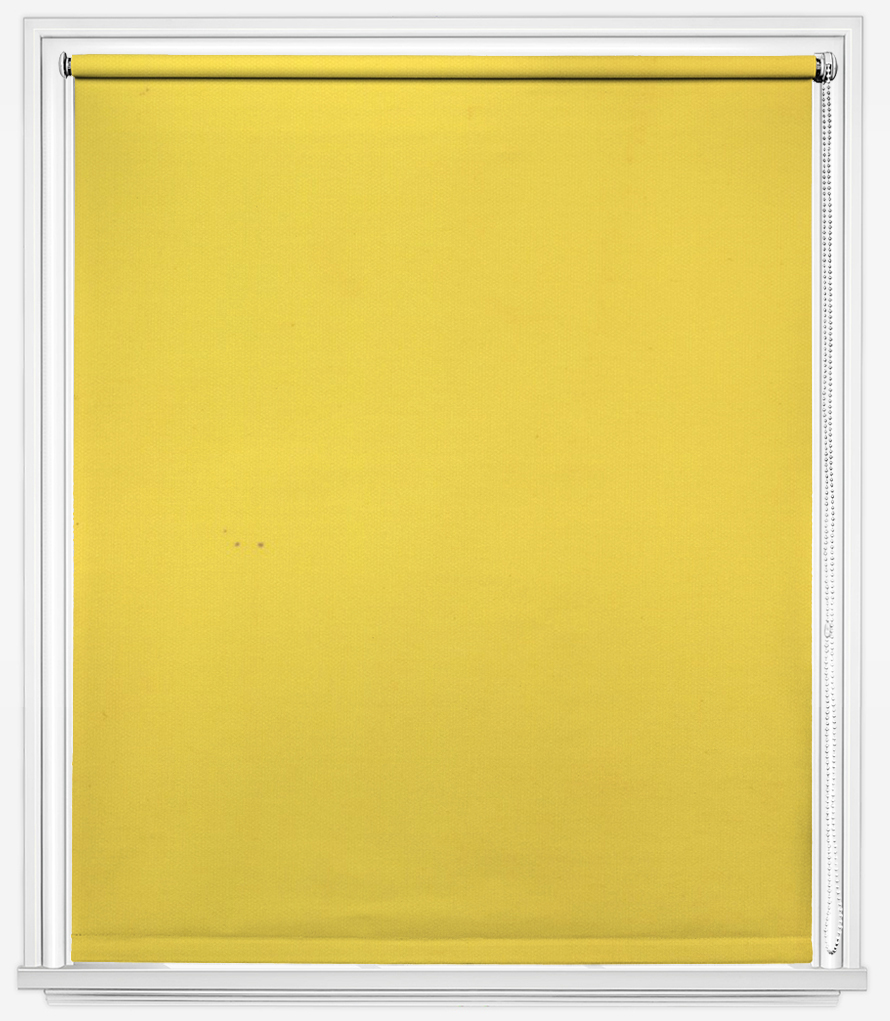 

Тканевые ролеты JST Roller Shades 024 100*150 см желтый