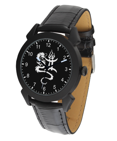 

Мужские наручные часы знак Зодиака Близнец (Men 288 black)