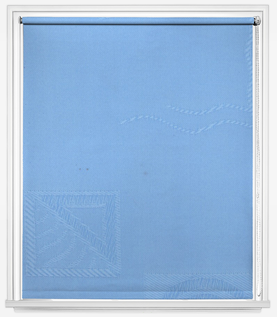 

Тканевые ролеты JST Roller Shades 066 150*190 см голубой