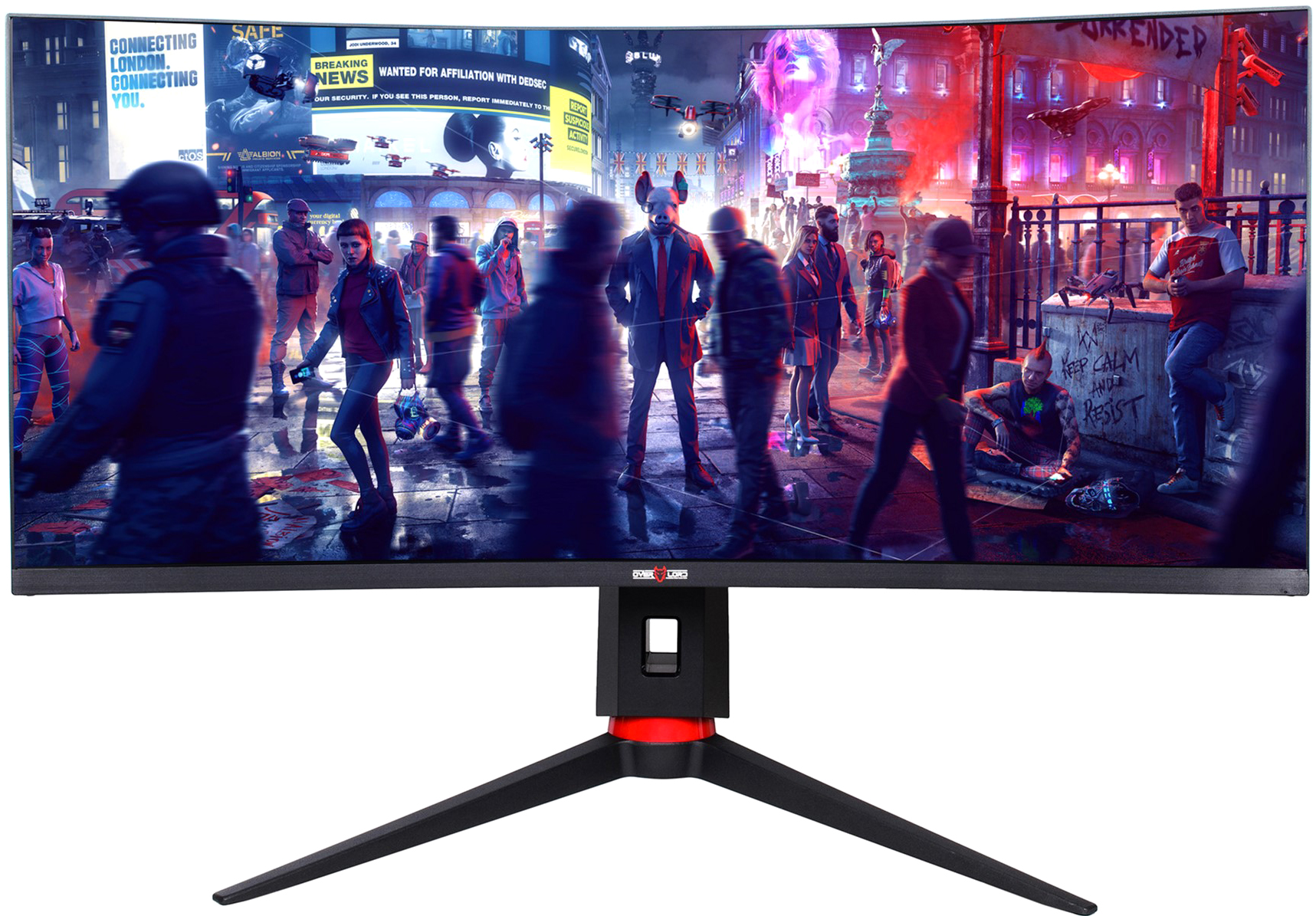 

Монитор 34" QUBE Overlord C34UQ144