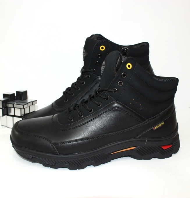 

Ботинки мужские OK SHOES M20-1 45 29.0см черный