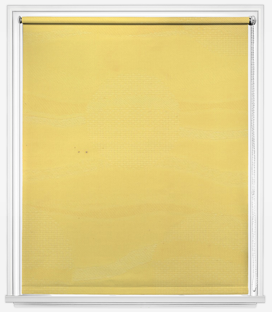 

Тканевые ролеты JST Roller Shades 103 50*190 см желтый