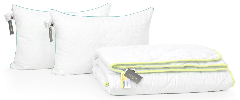 

Набор с эвкалиптовым волокном MirSon Деми Eco Line №2586 Одеяло 172х205 + 2 подушки 50х70 мягкие