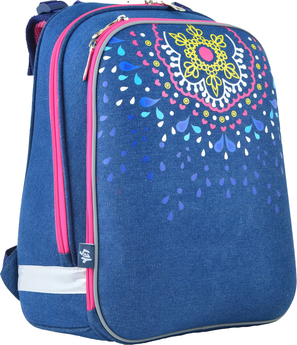 

Рюкзак школьный каркасный Yes H-12 Mandala для девочек 38x29x15 см 0.98 кг 17 л (554583)