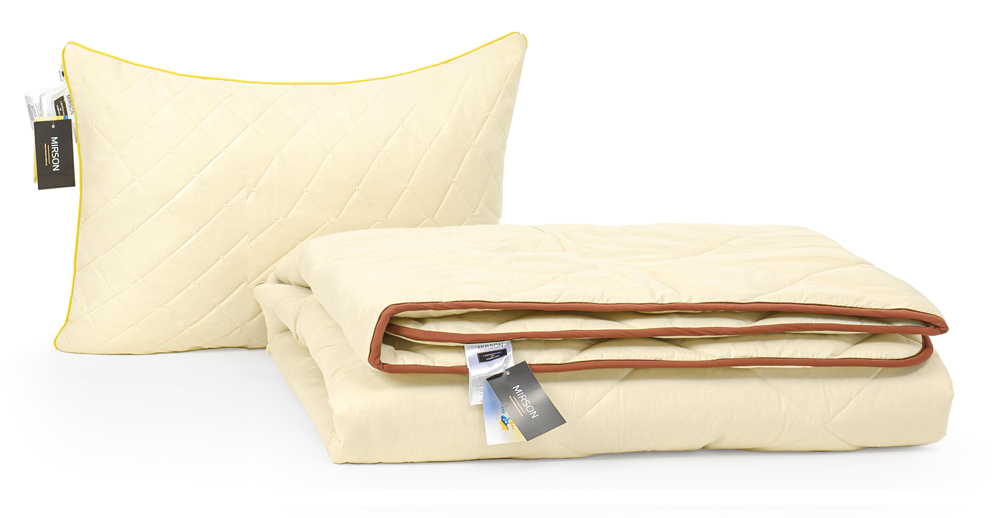 

Набор с эвкалиптовым волокном MirSon Деми Carmela №2701 Одеяло 140х205 + подушка 50х70 средняя