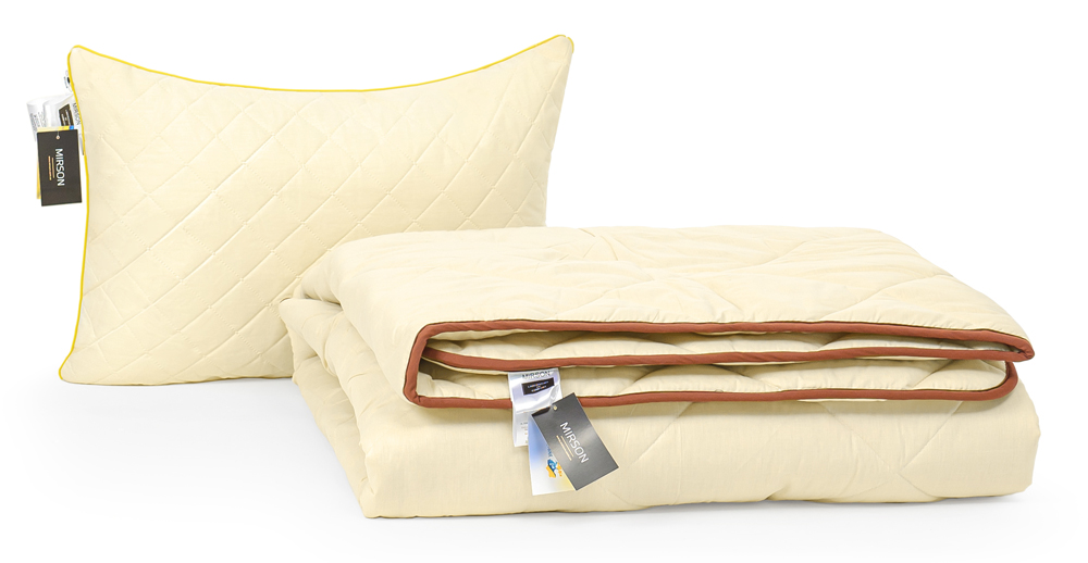 

Набор с эвкалиптовым волокном MirSon Зима Carmela №2703 Одеяло 155х215 + подушка 50х70 мягкая