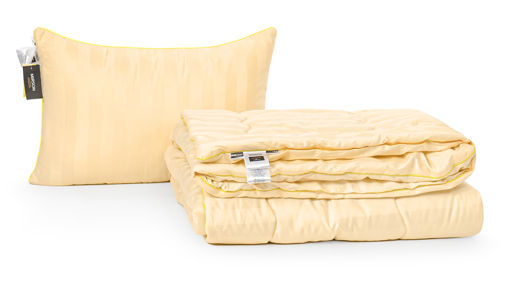 

Набор с эвкалиптовым волокном MirSon Деми Carmela Hand Made №2711 Одеяло 140х205 + подуша 50х70 упругая