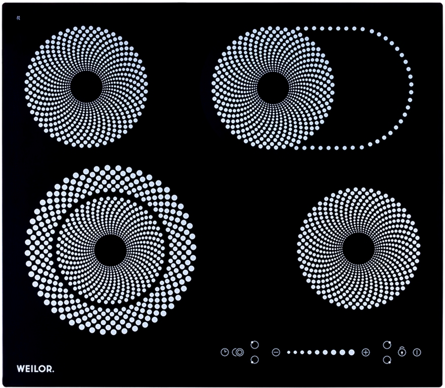 

Варочная поверхность электрическая Weilor WHC 661 BLACK