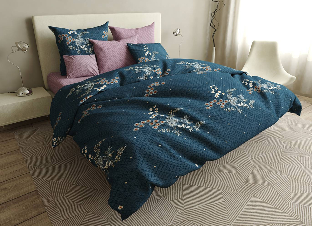 

Пододеяльник MirSon Бязь Premium 17-0408 Swamp lily 220x240 см