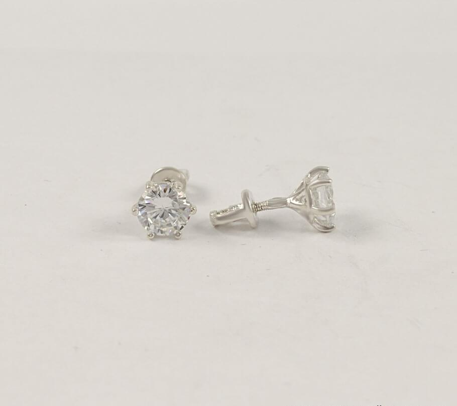 

Пусеты 80022 Maxi Silver 7090