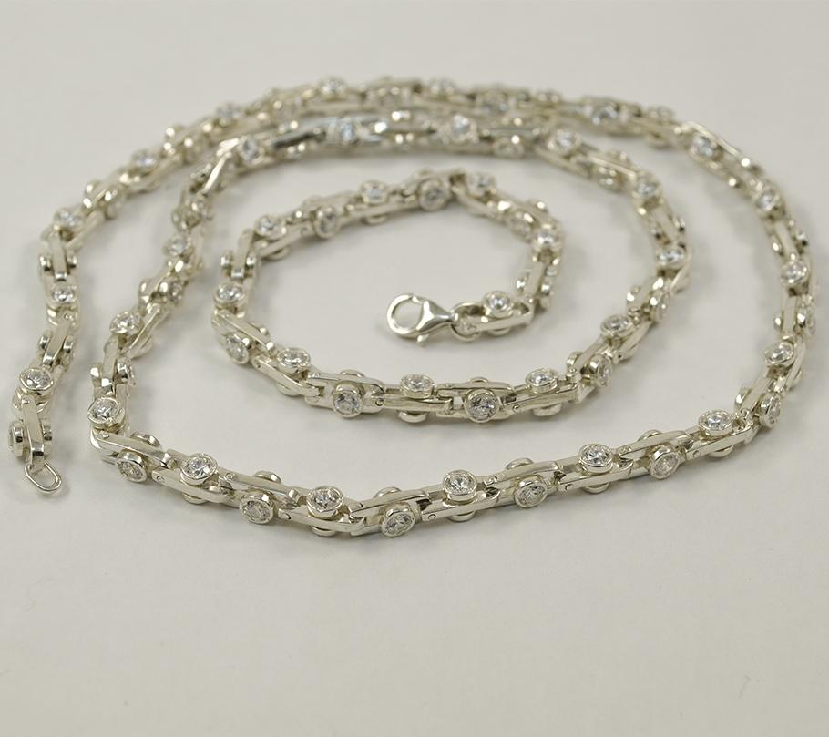 

Цепочка Maxi Silver 7408