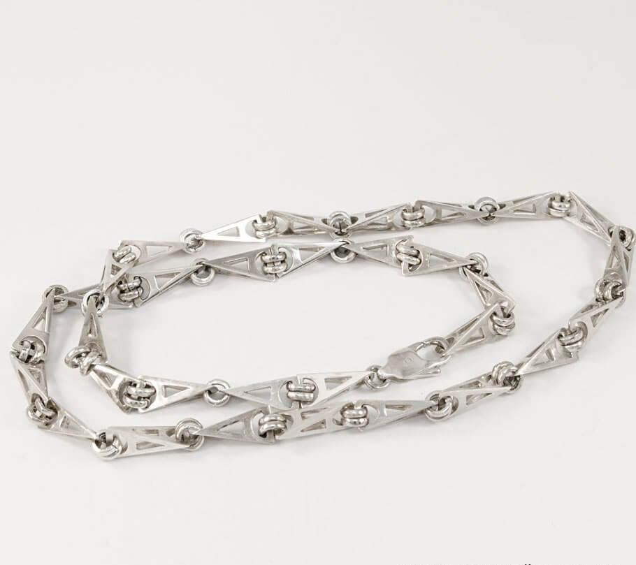 

Цепочка Рокко Барокко Maxi Silver 3337