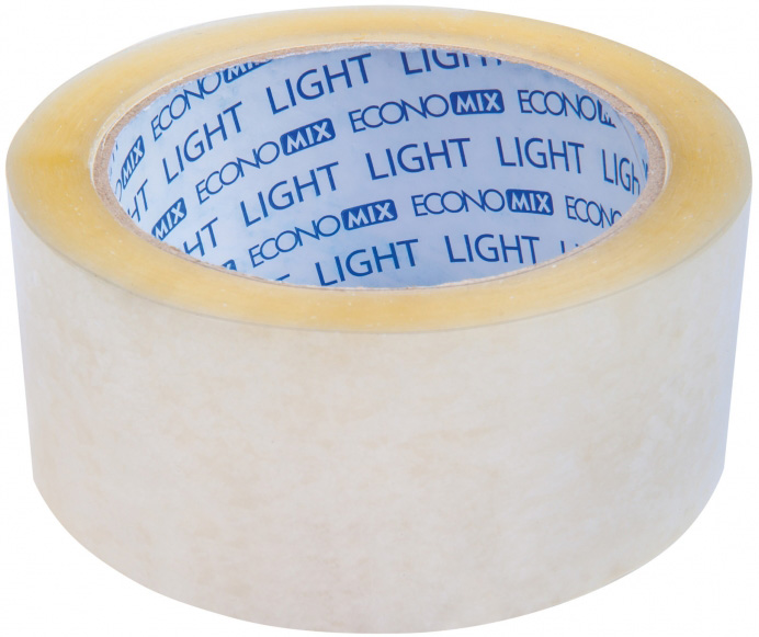 

Клейкая упаковочная лента Economix light 45 мм x 66 м Прозрачная 6 шт (E47807)