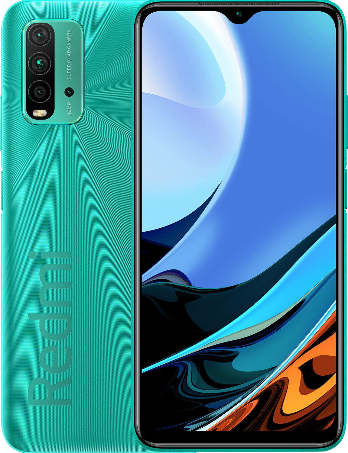 Мобильный телефон Xiaomi Redmi 9T 4/128 Ocean Green (749704) – отзывы  покупателей | ROZETKA