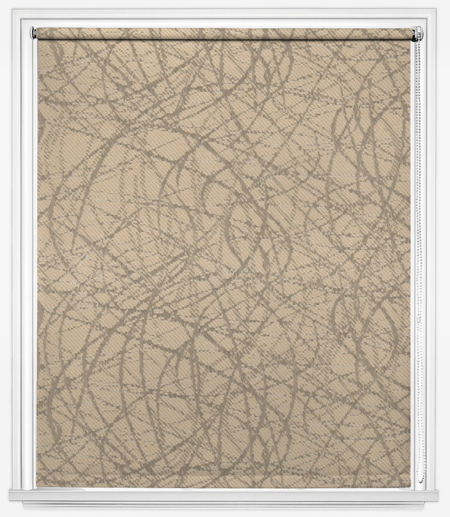 

Тканевые ролеты JST Roller Shades 158 140*180 см серо-кремовый