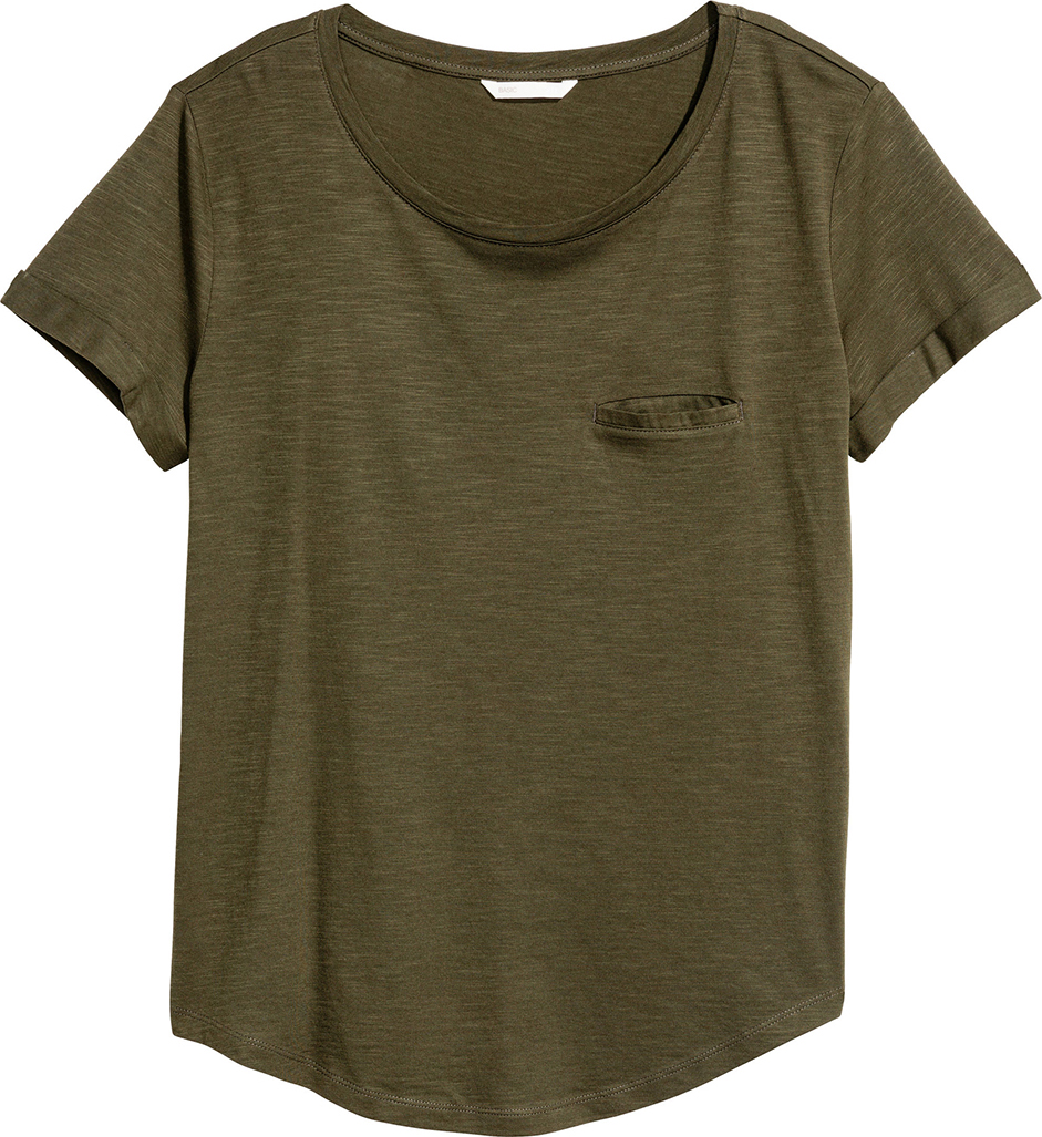 

Футболка H&M 189955  Зеленая, Футболка H&M 189955 S Зеленая