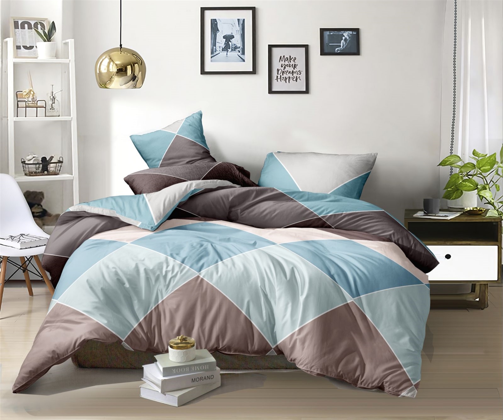 

Комплект постельного белья MirSon Бязь Premium Karine №356INT 2х160х220 см