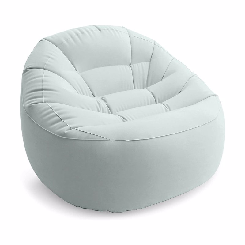 

Надувное кресло Intex 68590 (112 x 104 x 74 см) Beanless Bag (Белый)