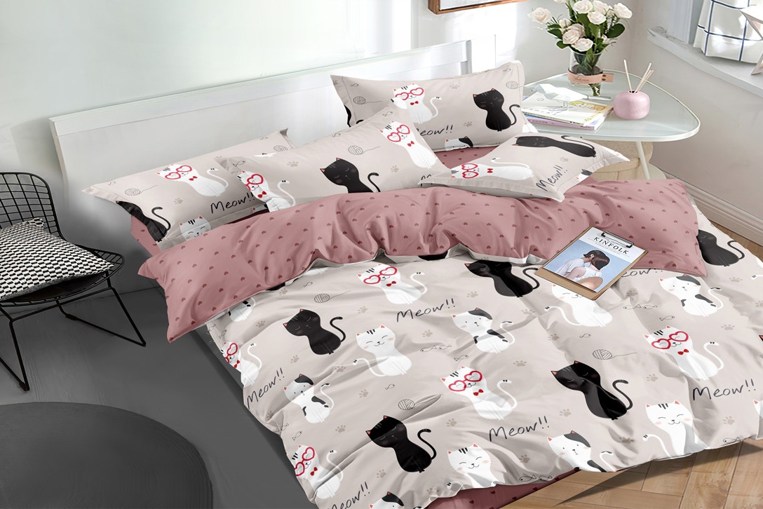 

Комплект постельного белья MirSon Сатин 22-1212 Blossom 2x160x220