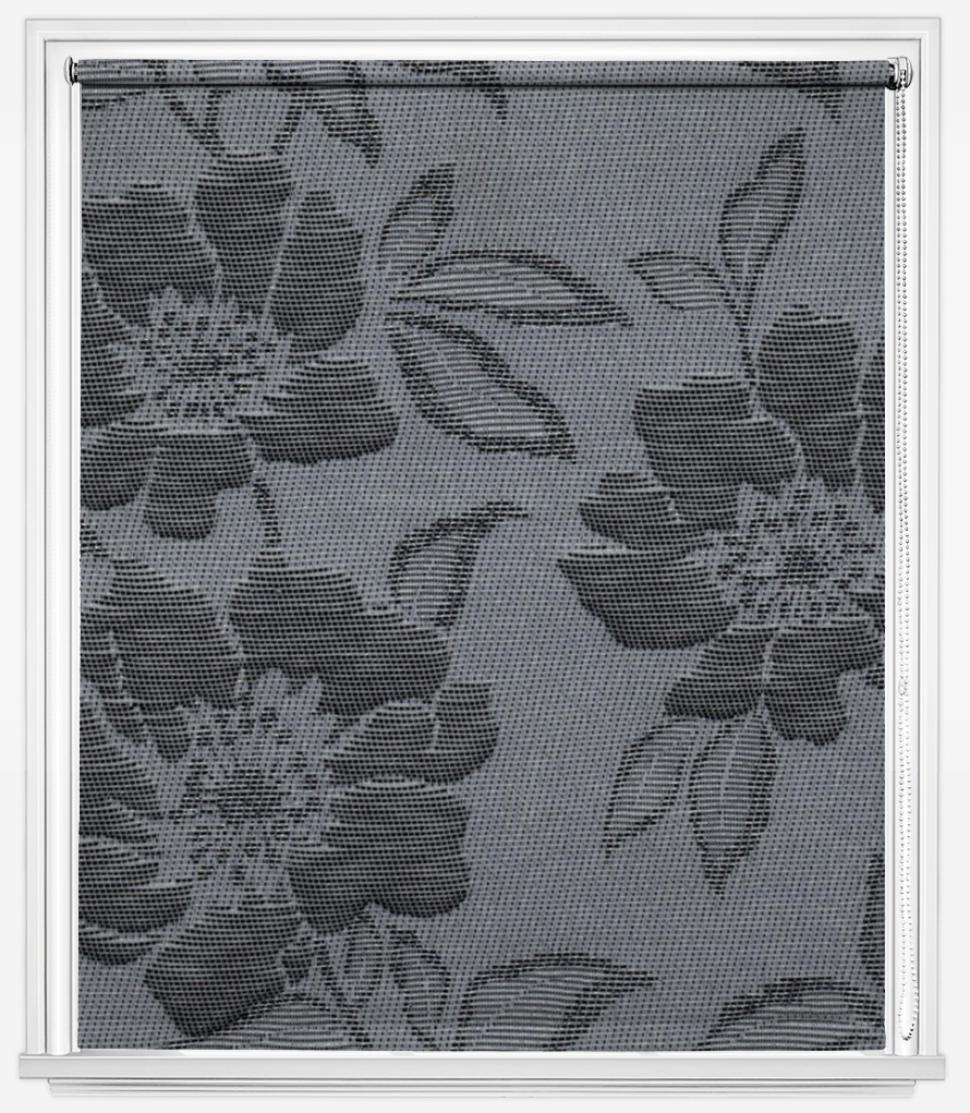 

Тканевые ролеты JST Roller Shades 208 110*150 см серый