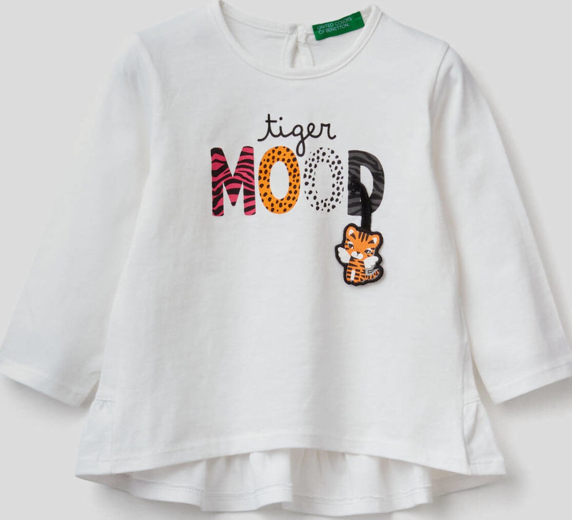 

Футболка с длинными рукавами United Colors of Benetton 3096C155D.P-101 98 см