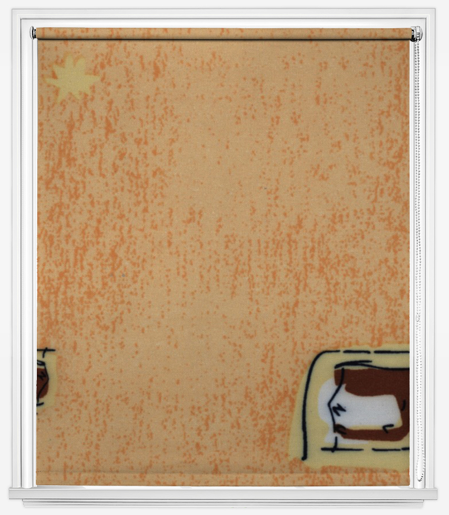 

Тканевые ролеты JST Roller Shades 162 80*200 см кремовый