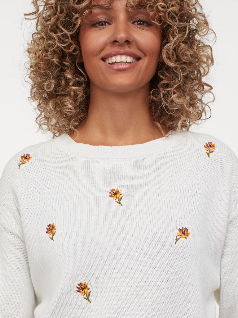 

Джемпер H&M 060913597_white S Белый