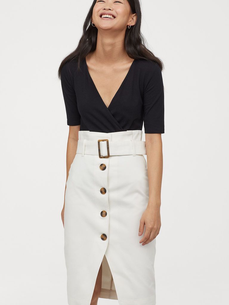 

Боди-блузка H&M 060793371 М Черная