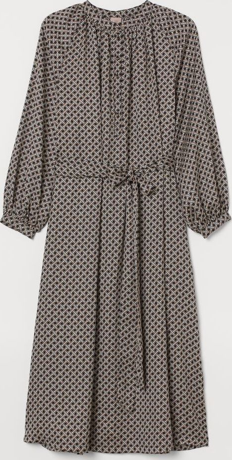 

Платье H&M 060820347 XXL Черное с коричневым