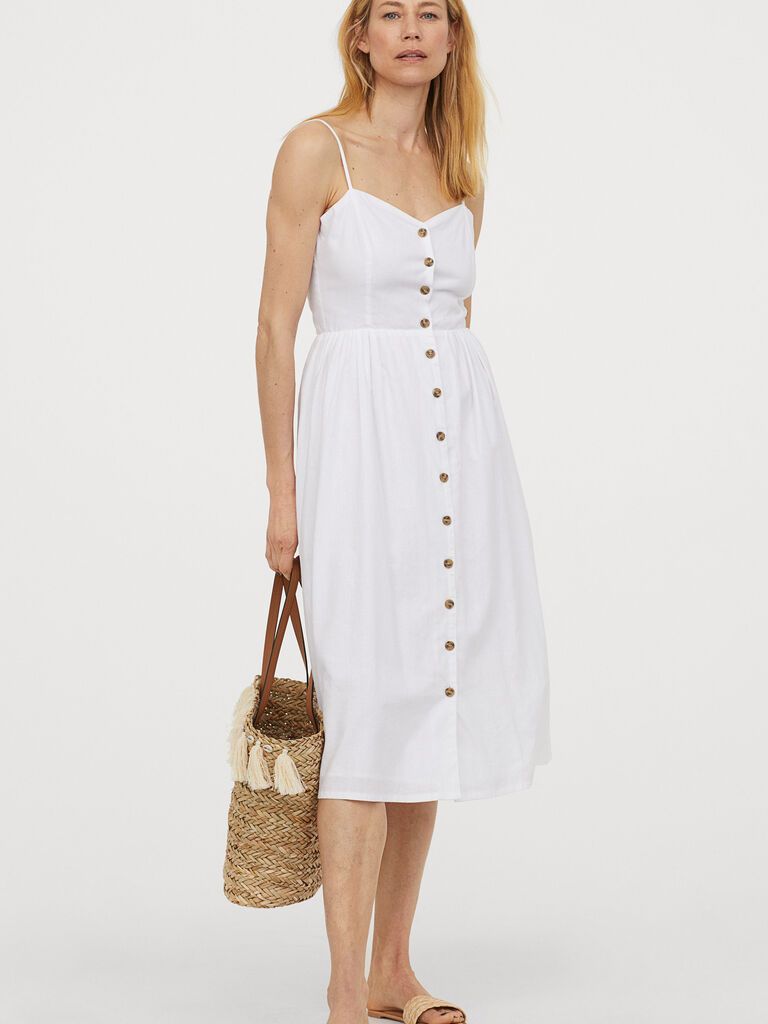 

Сарафан H&M 060821336 34 Белый