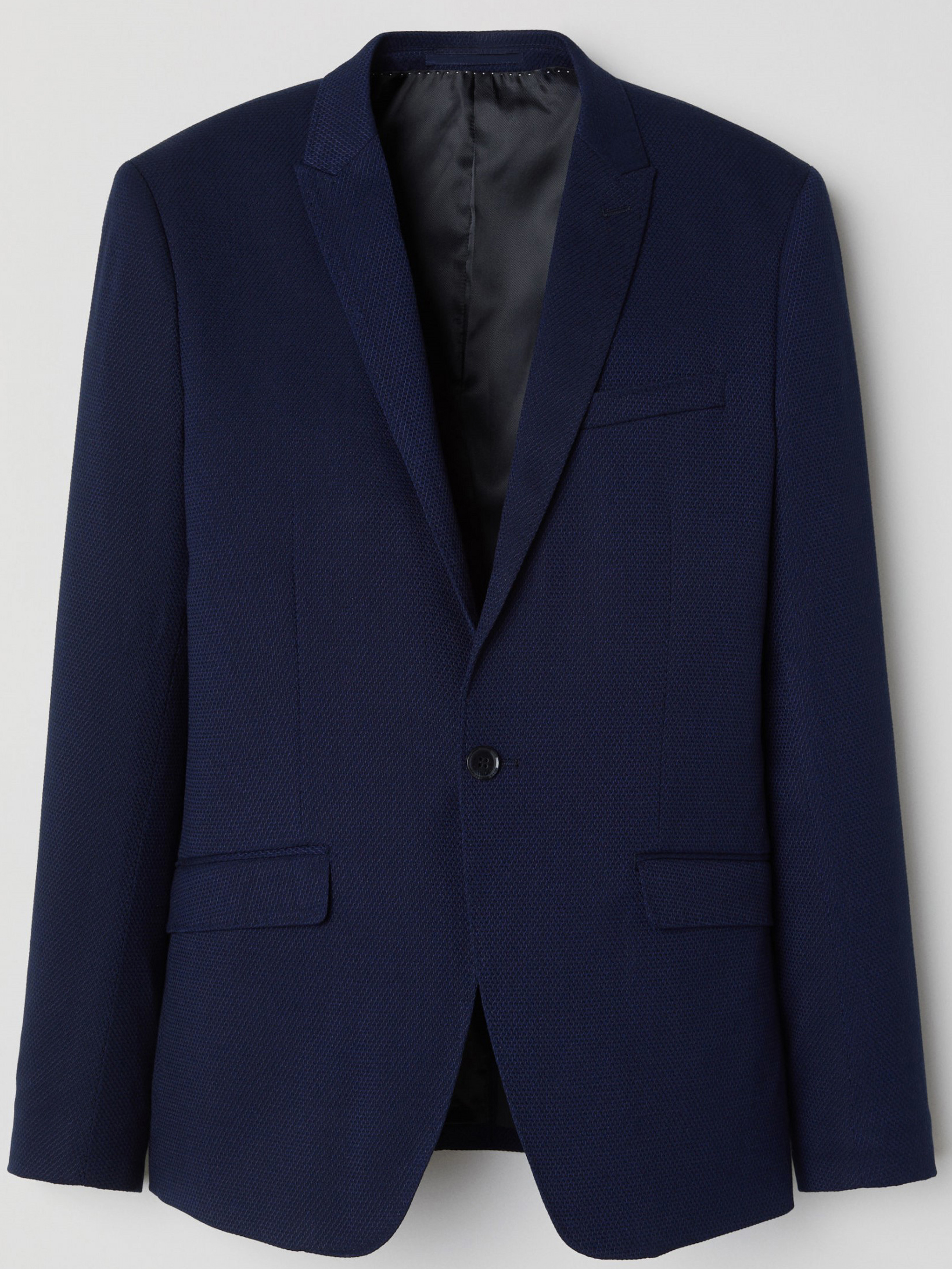 

Пиджак H&M 5044137-AAQJ 46 Темно-синий