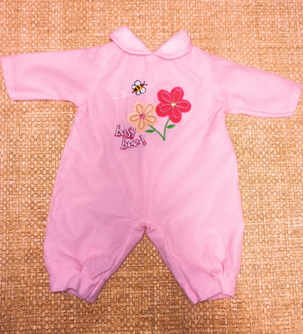 

Одежда для Беби Борн / Baby Born Комбинезон человечек розовый РР 0901/1