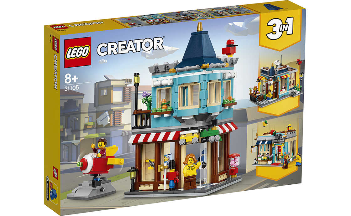 

Конструктор LEGO Міський магазин іграшок 554 деталей (31105)