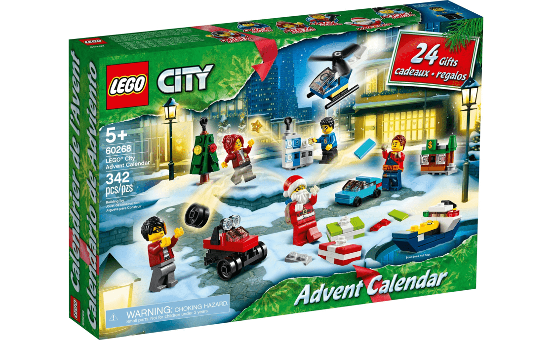 

Конструктор LEGO Новорічний календар 342 деталей (60268)