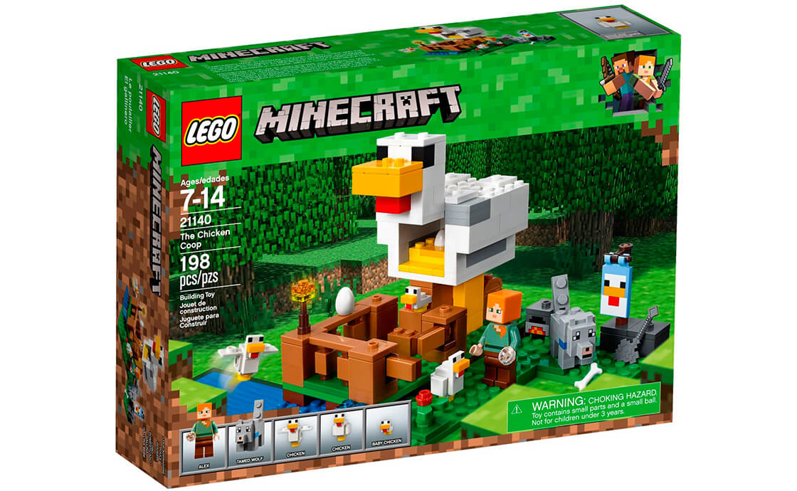 

Конструктор LEGO Курятник 198 деталей (21140)