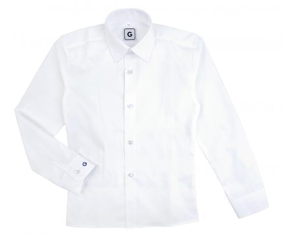 

Рубашка Giamo N_4 slim fit 146 см белый