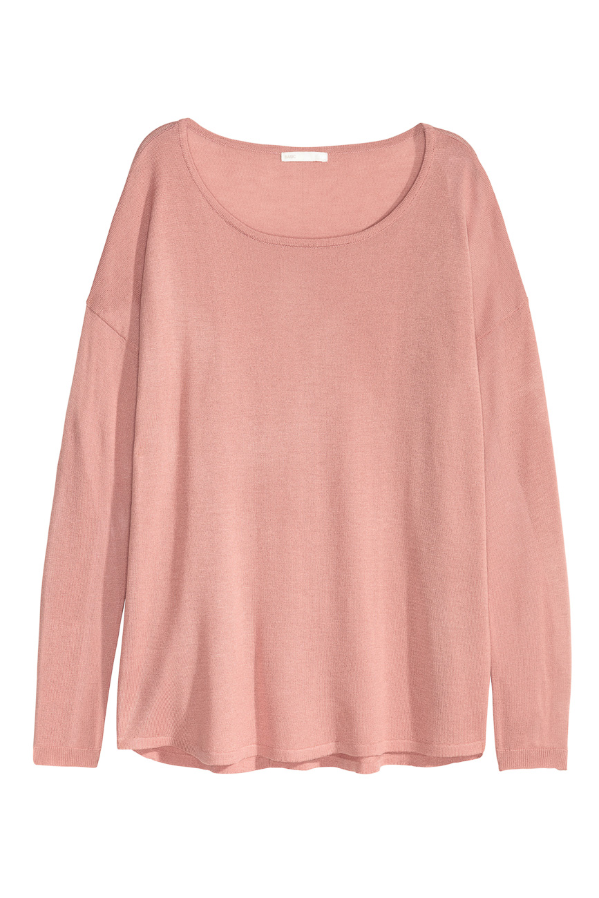 

Свитер H& Ж1045535 цвет розовый, Свитер H&M Ж1045535 цвет розовый M