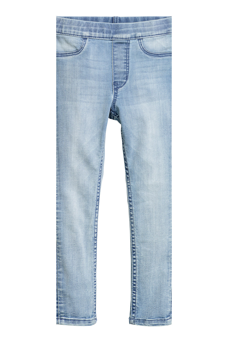 

Брюки H&M ДД001433 цвет голубой 116