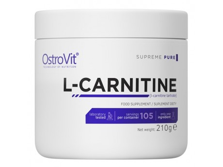 

Жиросжигатель OstroVit L-Carnitine 210 грамм Вкус Натуральный