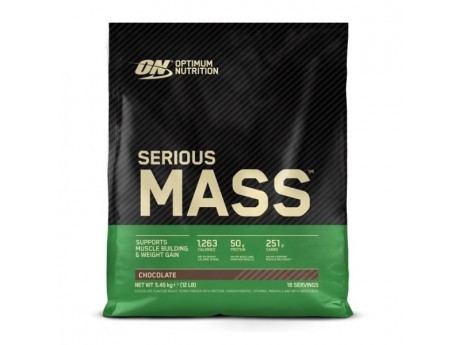 

Гейнер Optimum Nutrition Serious Mass 5.44кг Вкус Клубника