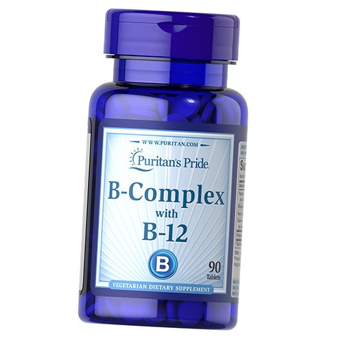 

Puritan's Pride Vitamin B-Complex with B-12 90таб (36367002)