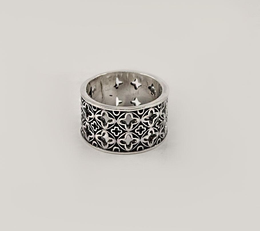 

Кольцо мозаика Maxi Silver 8168 SE, размер 19