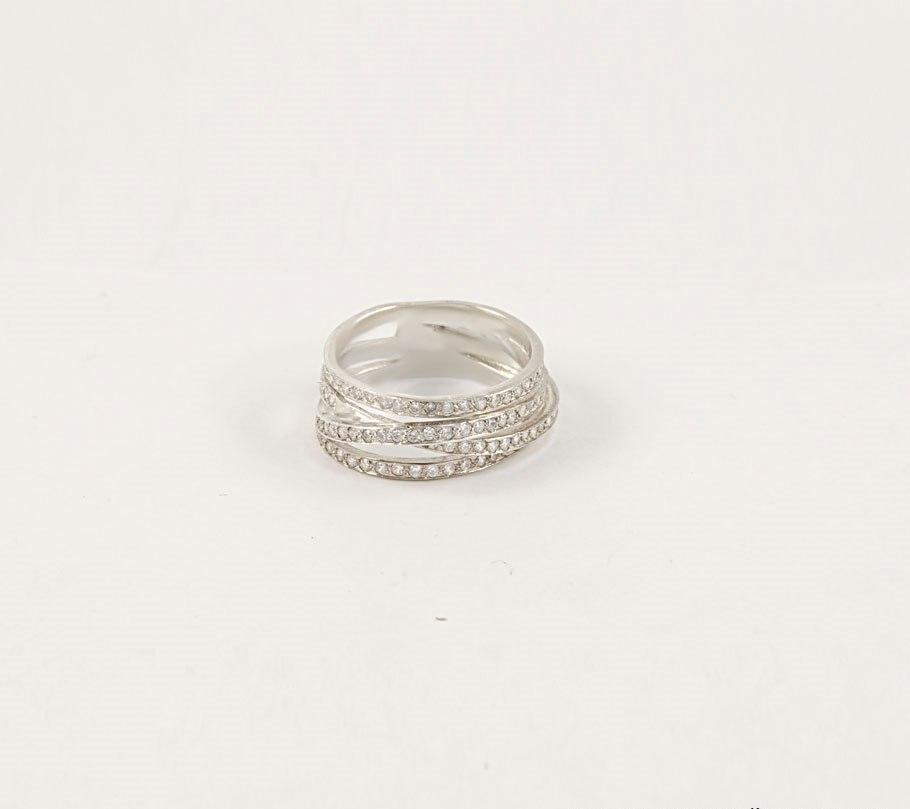 

Женское изысканное колечко Maxi Silver 5585 SE, размер 20.5