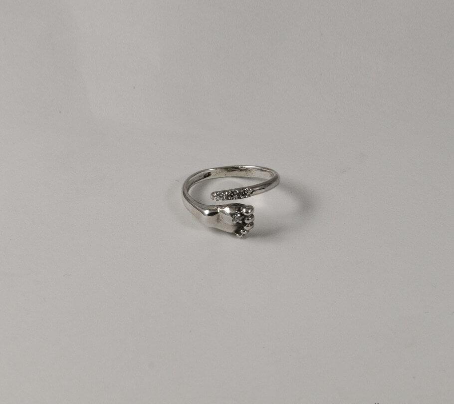 

Кольцо ножка Maxi Silver 7663 SE, размер 22