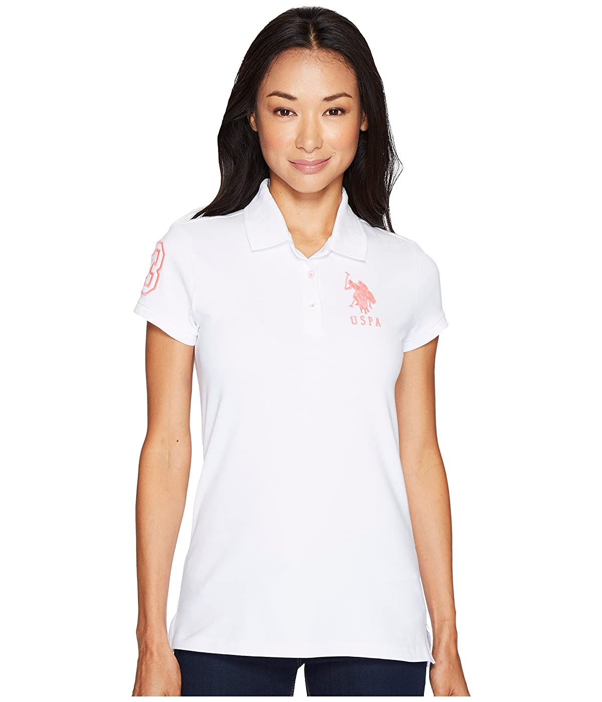 

Поло U.S. POLO Neon Logos Short Sleeve Polo Shirt White,  (48, Поло U.S. POLO Neon Logos Short Sleeve Polo Shirt White, L (48)