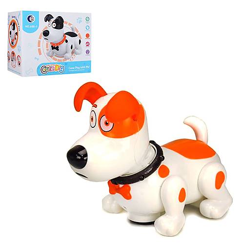 

Интерактивная игрушка "Cute Dog" оранжево-белый CHUANG XING (688)