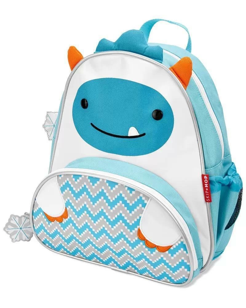 

Рюкзак Skip Hop бело-голубой 31x27см
