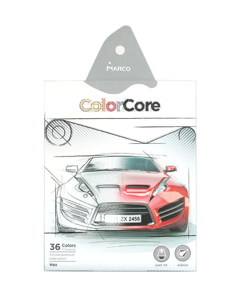 

Карандаши цветные Marco Color Core 36 цветов (3100-36CB)